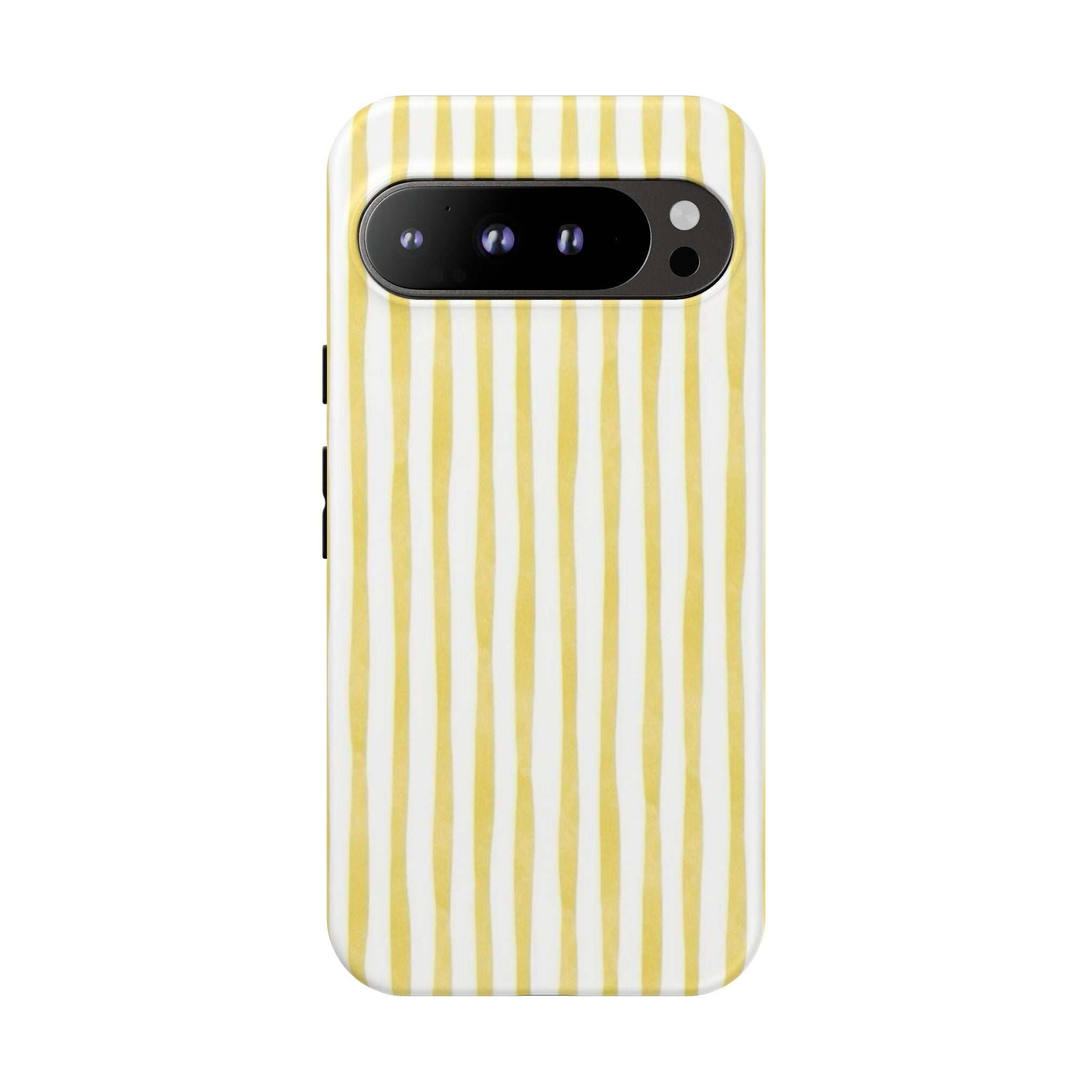 Yellow Stripes Tough Phone Case