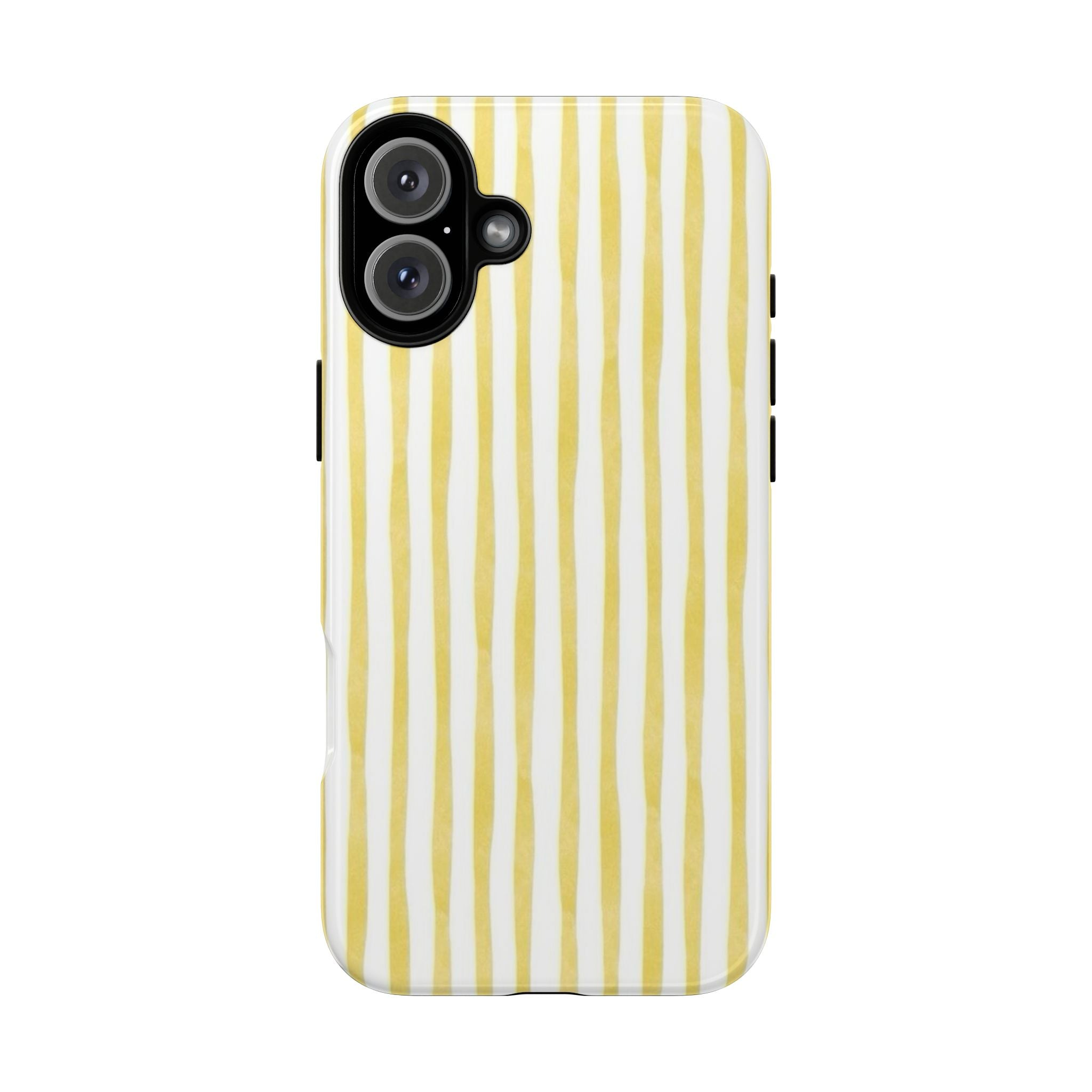 Yellow Stripes Tough Phone Case