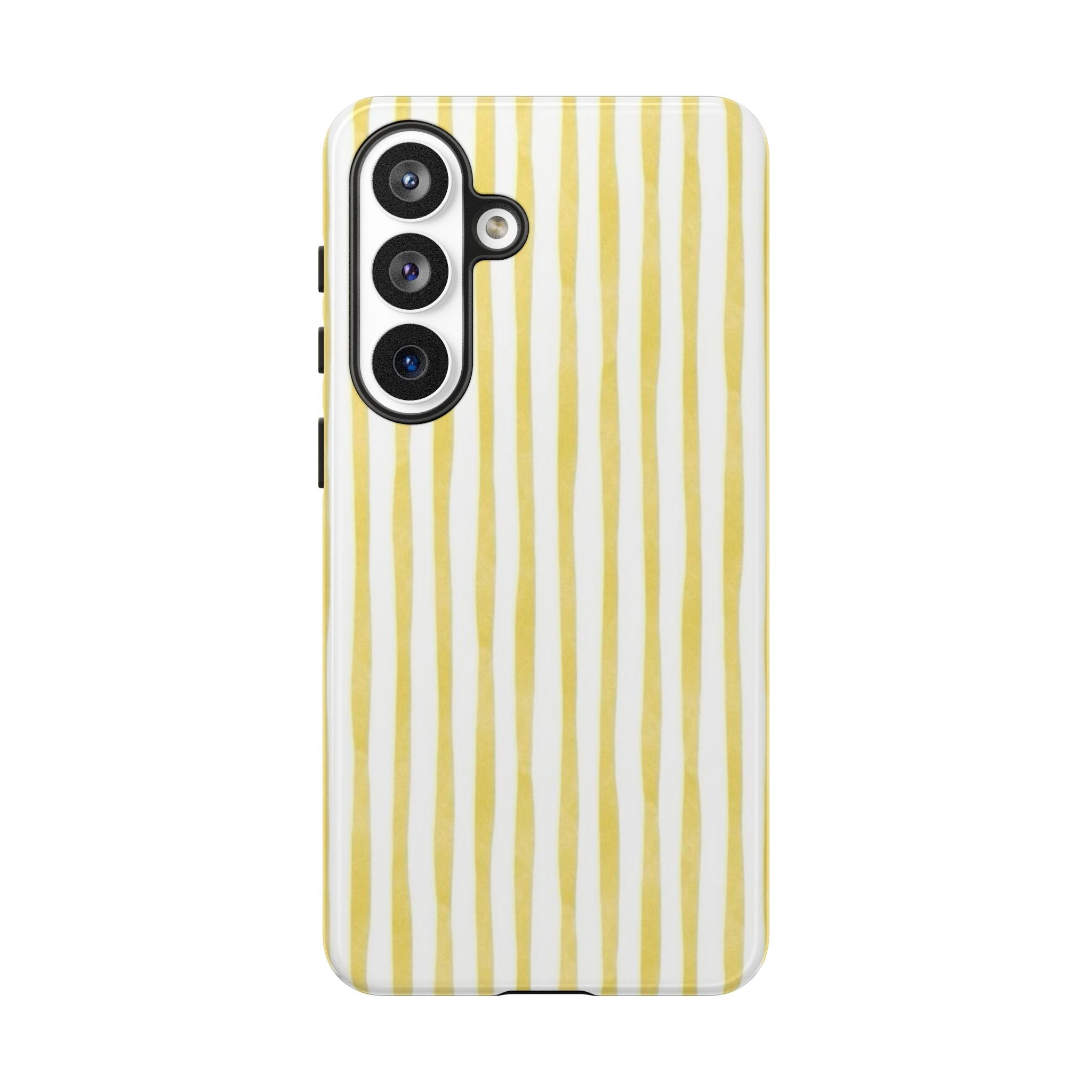 Yellow Stripes Tough Phone Case