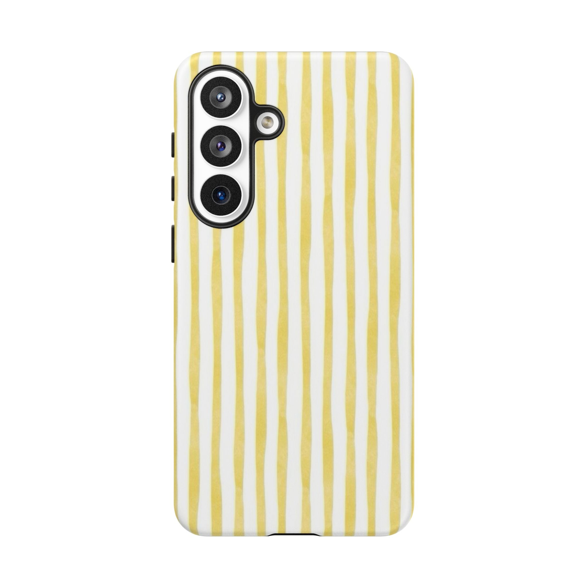 Yellow Stripes Tough Phone Case