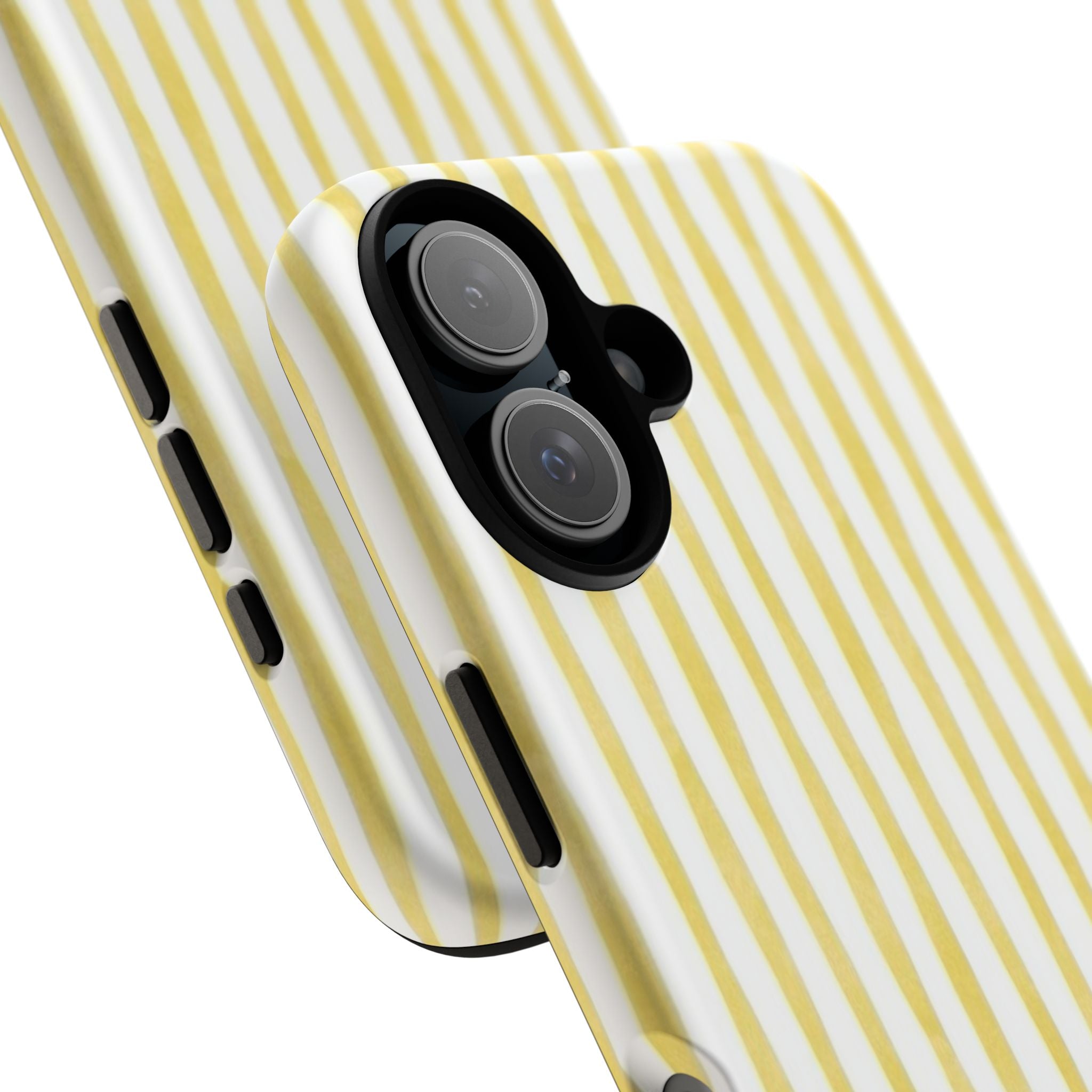 Yellow Stripes Tough Phone Case