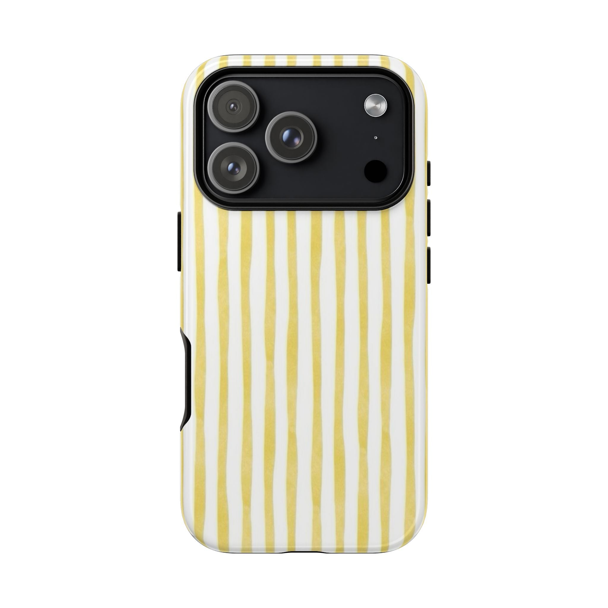 Yellow Stripes Tough Phone Case