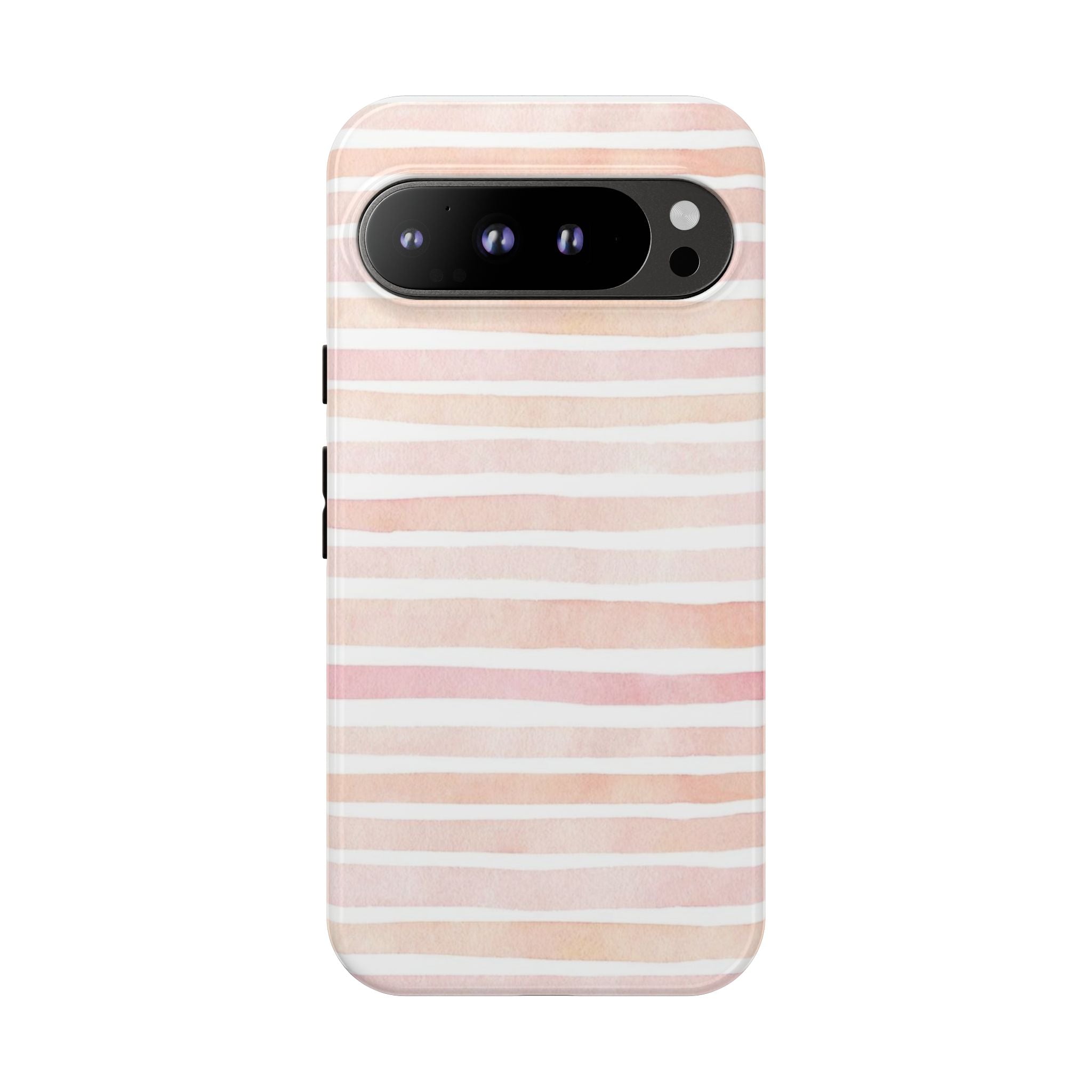 Pink Stripes Tough Phone Case