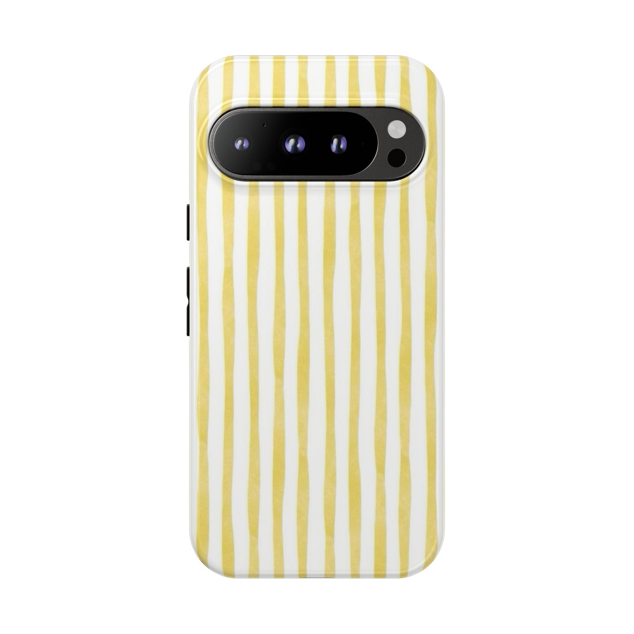 Yellow Stripes Tough Phone Case