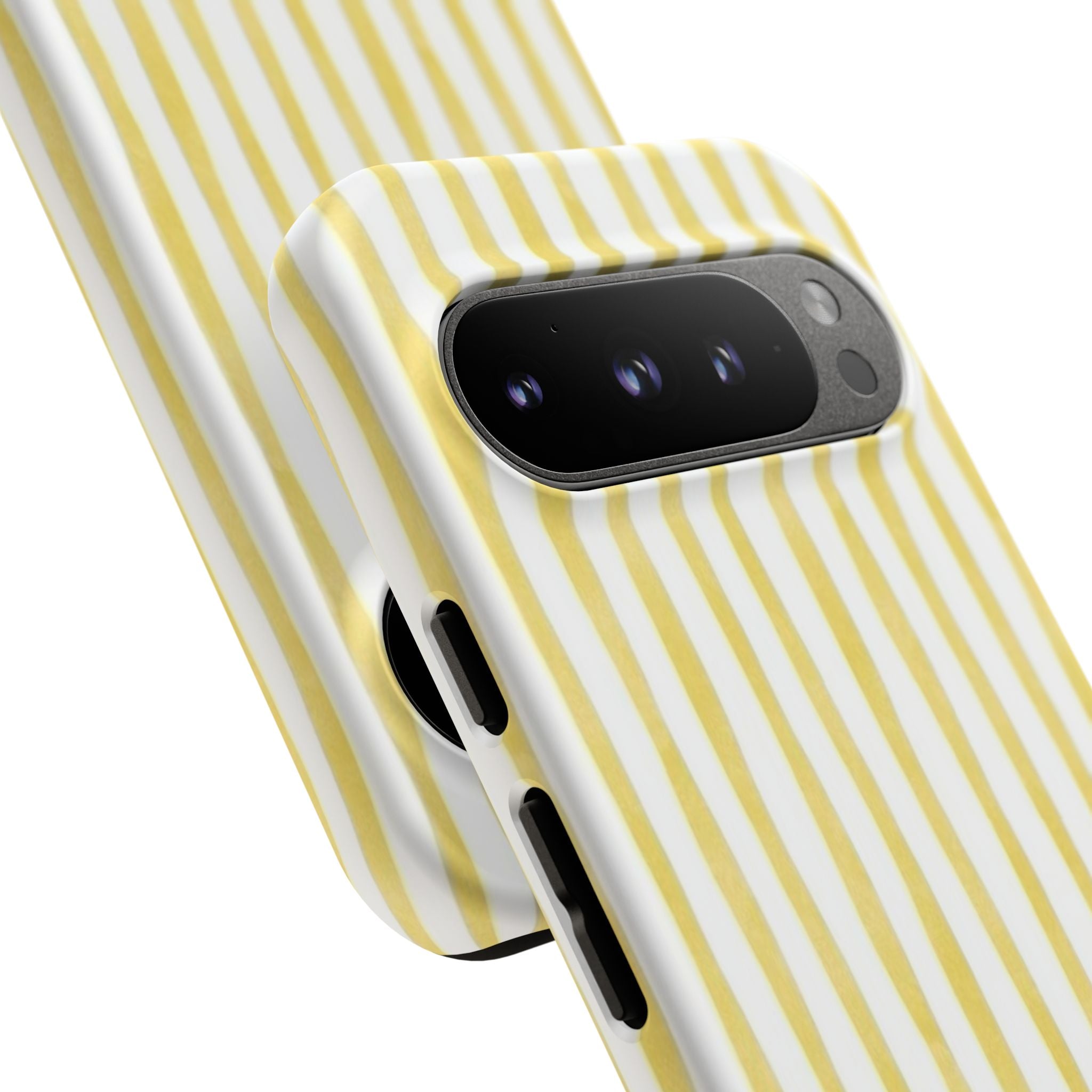 Yellow Stripes Tough Phone Case