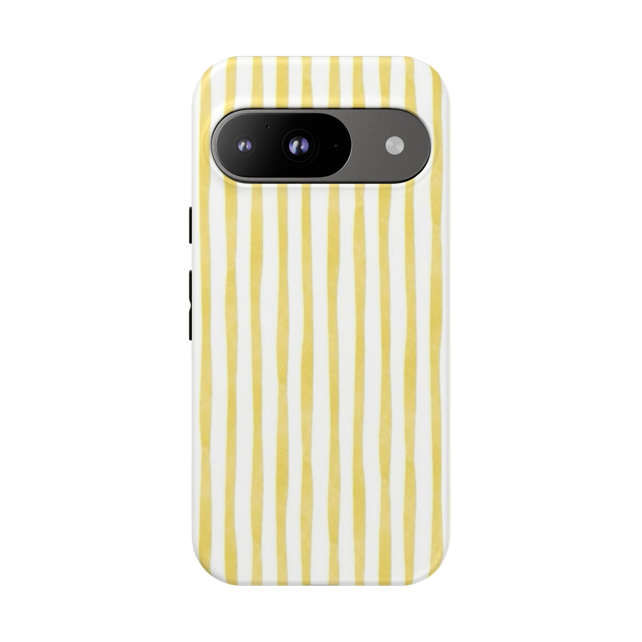 Yellow Stripes Tough Phone Case