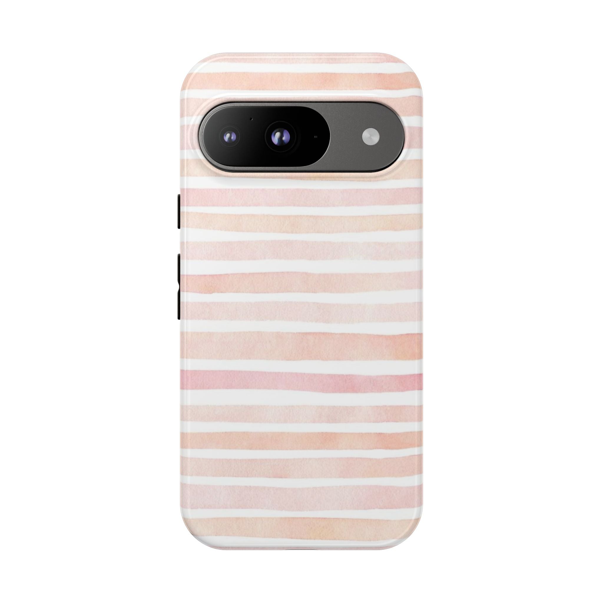 Pink Stripes Tough Phone Case