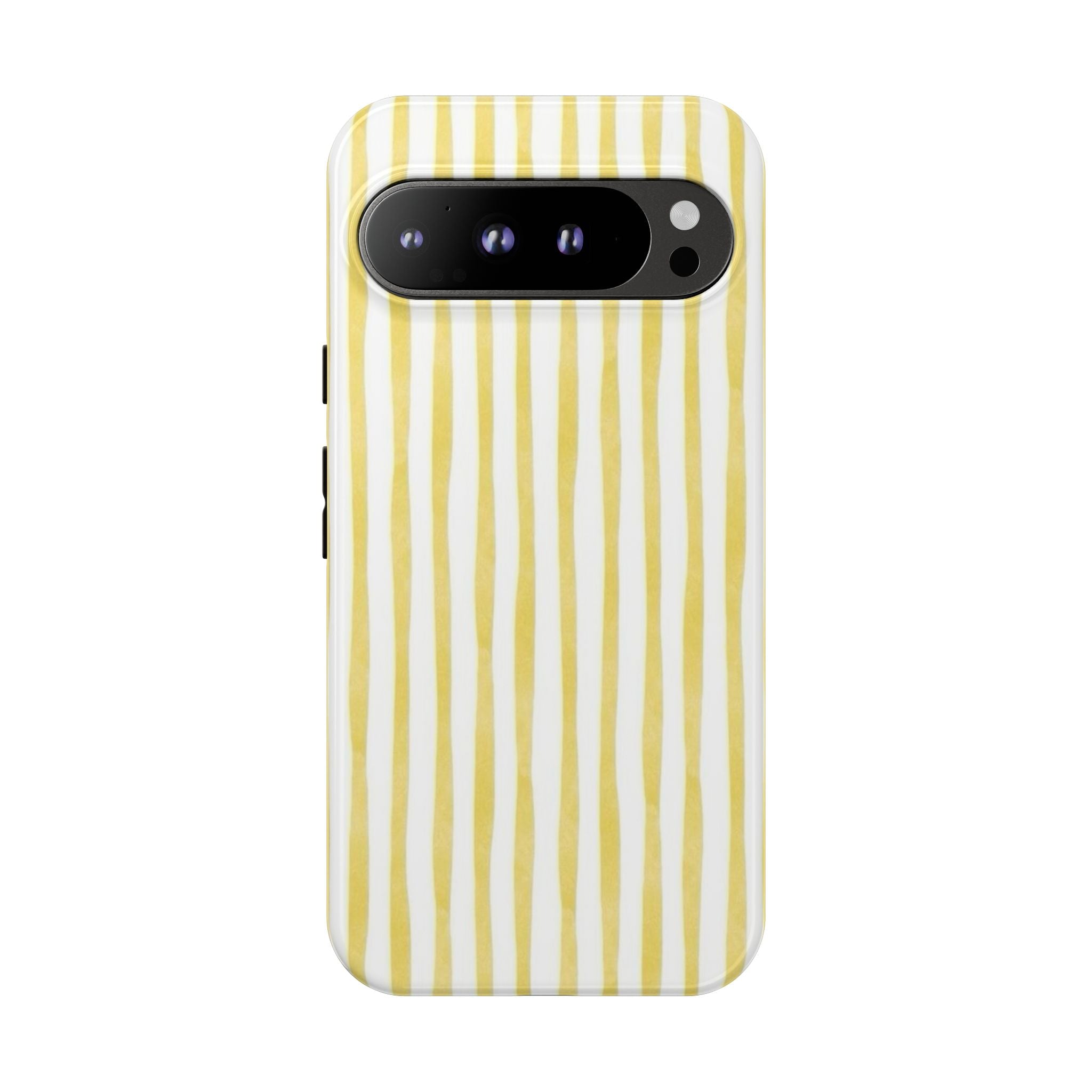 Yellow Stripes Tough Phone Case