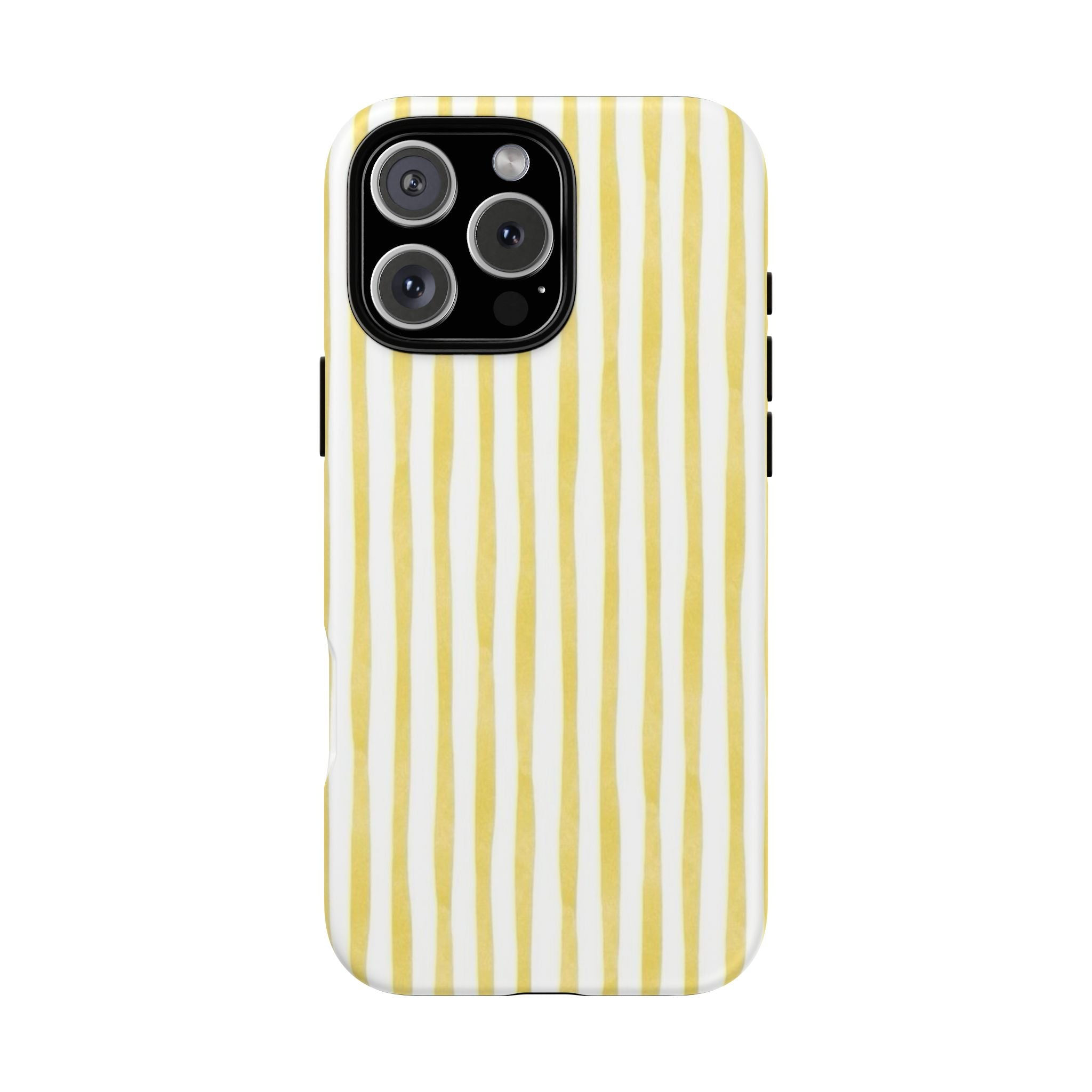 Yellow Stripes Tough Phone Case