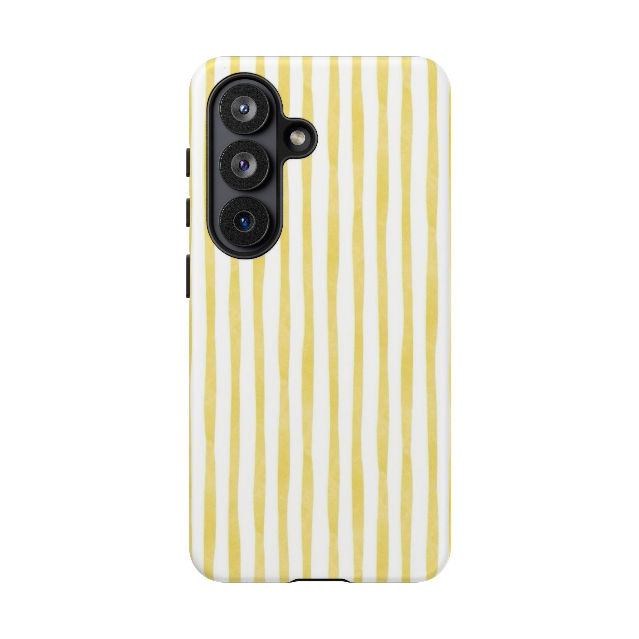 Yellow Stripes Tough Phone Case