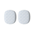 Blue Scallop Pattern Airpod Protection
