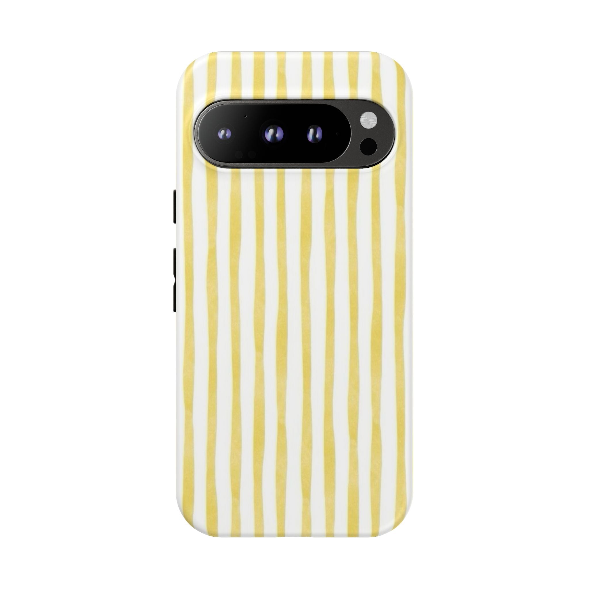 Yellow Stripes Tough Phone Case