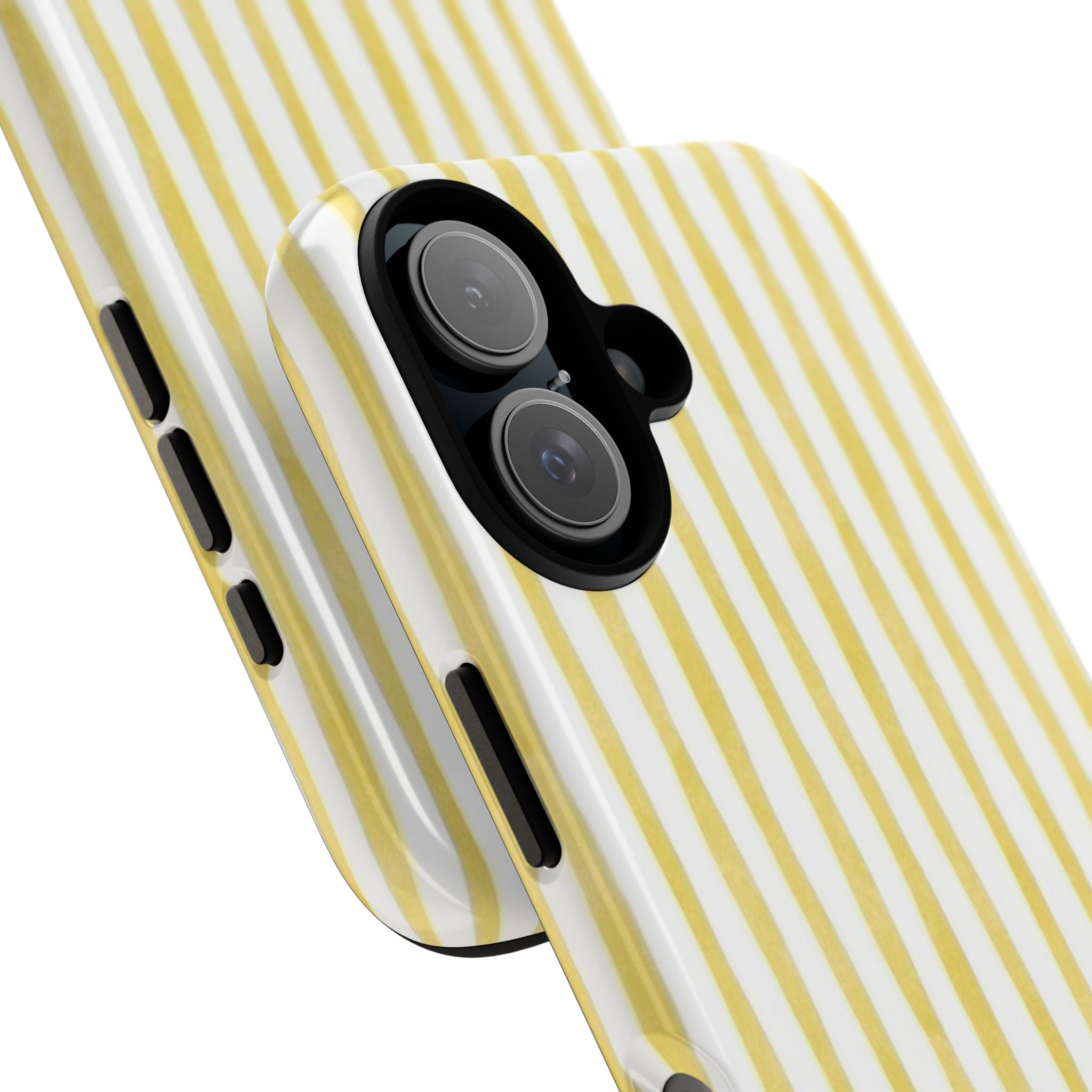 Yellow Stripes Tough Phone Case