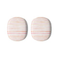 Peach & Pink Stripes AirPods Max Protective Covers