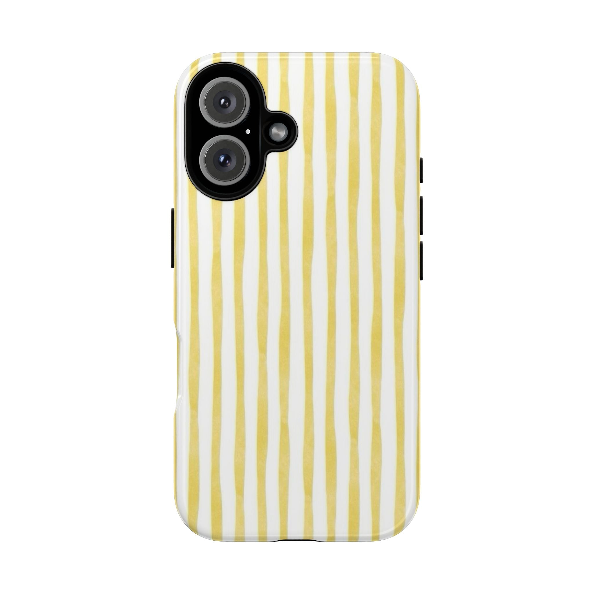 Yellow Stripes Tough Phone Case