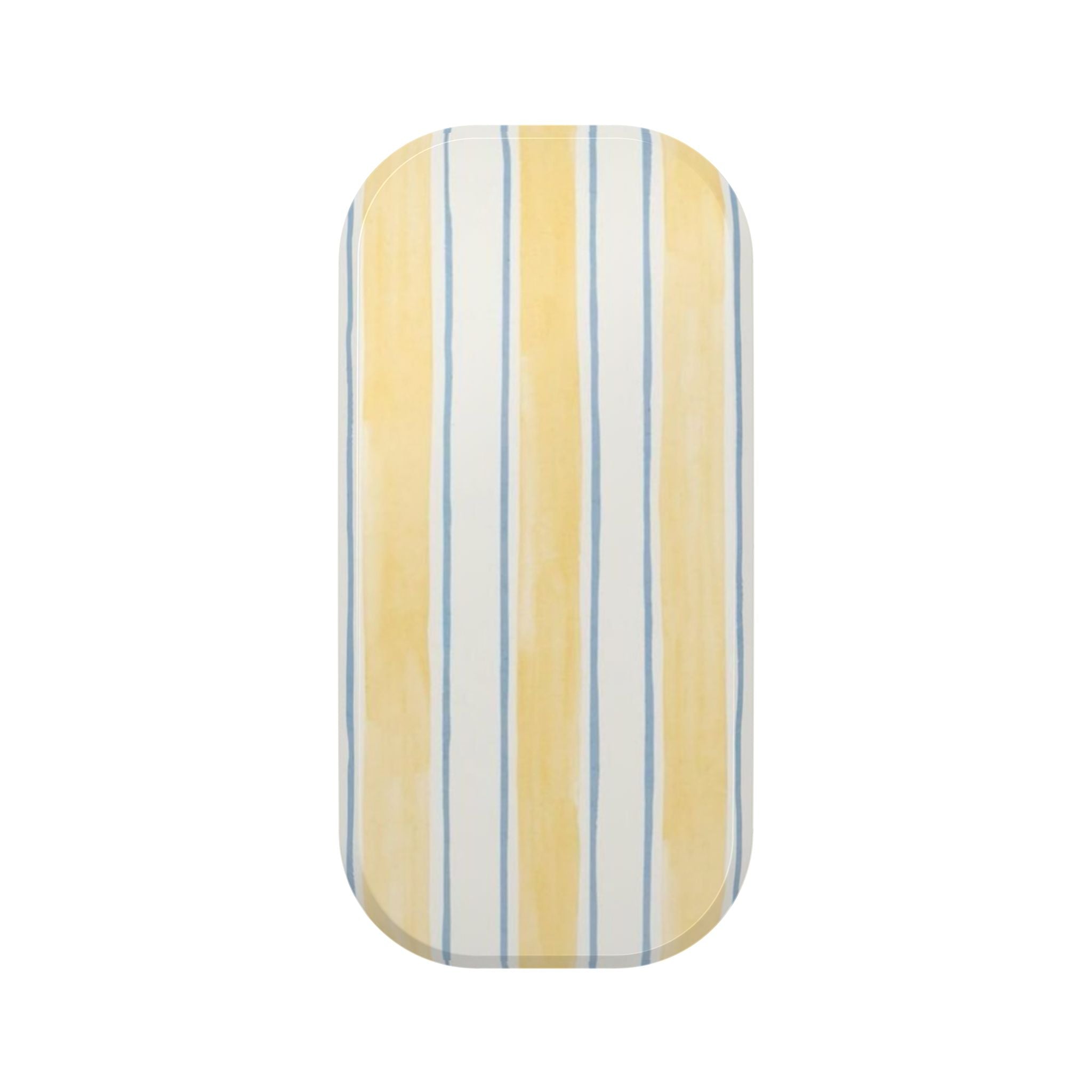Yellow & Blue Stripes PopGrip Phone Stand