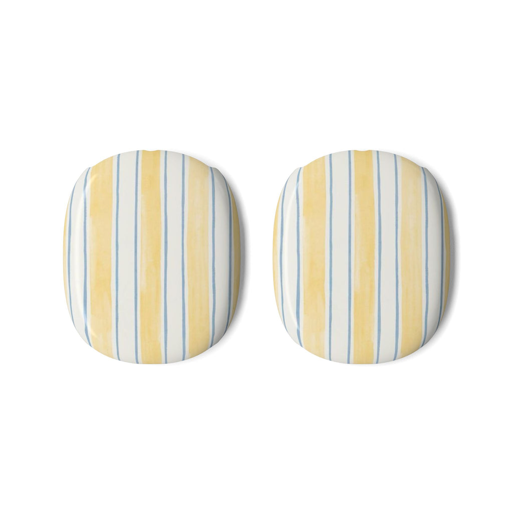 Yellow & Blue Stripes AirPods Max Covers