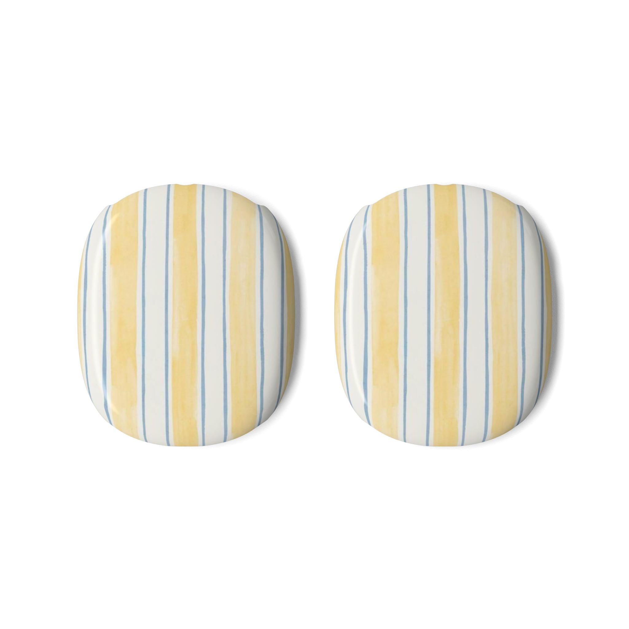 Yellow & Blue Stripes AirPods Max Covers