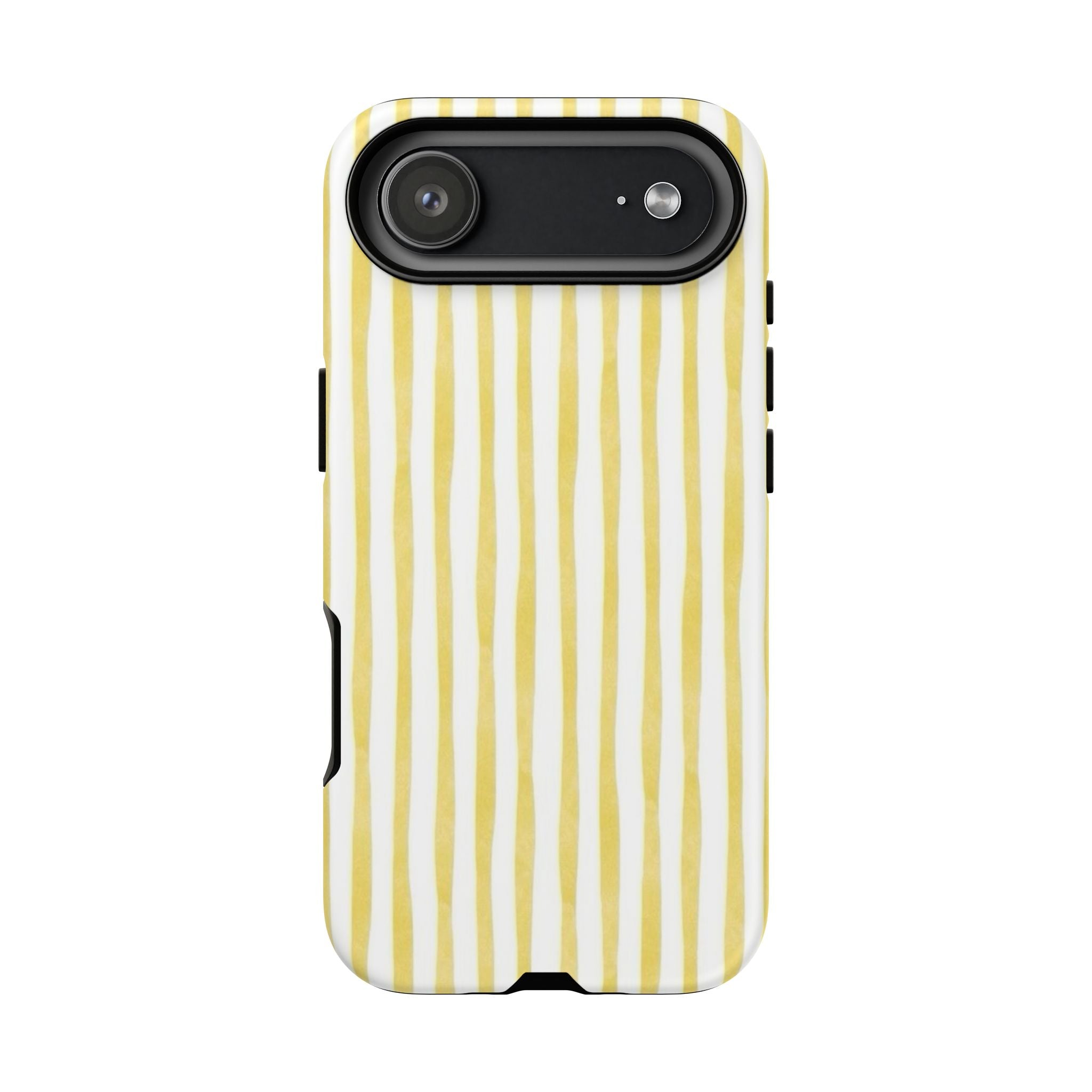 Yellow Stripes Tough Phone Case