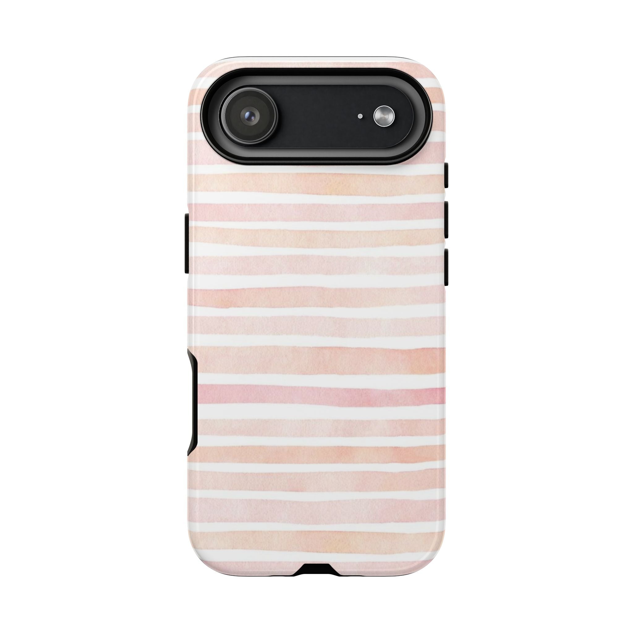 Pink Stripes Tough Phone Case