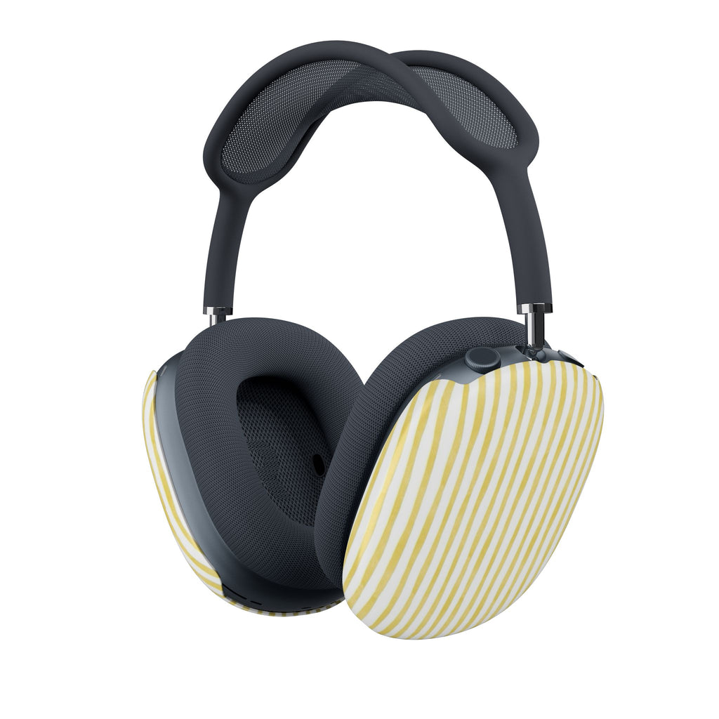 Yellow Stripes AirPods Max Covers