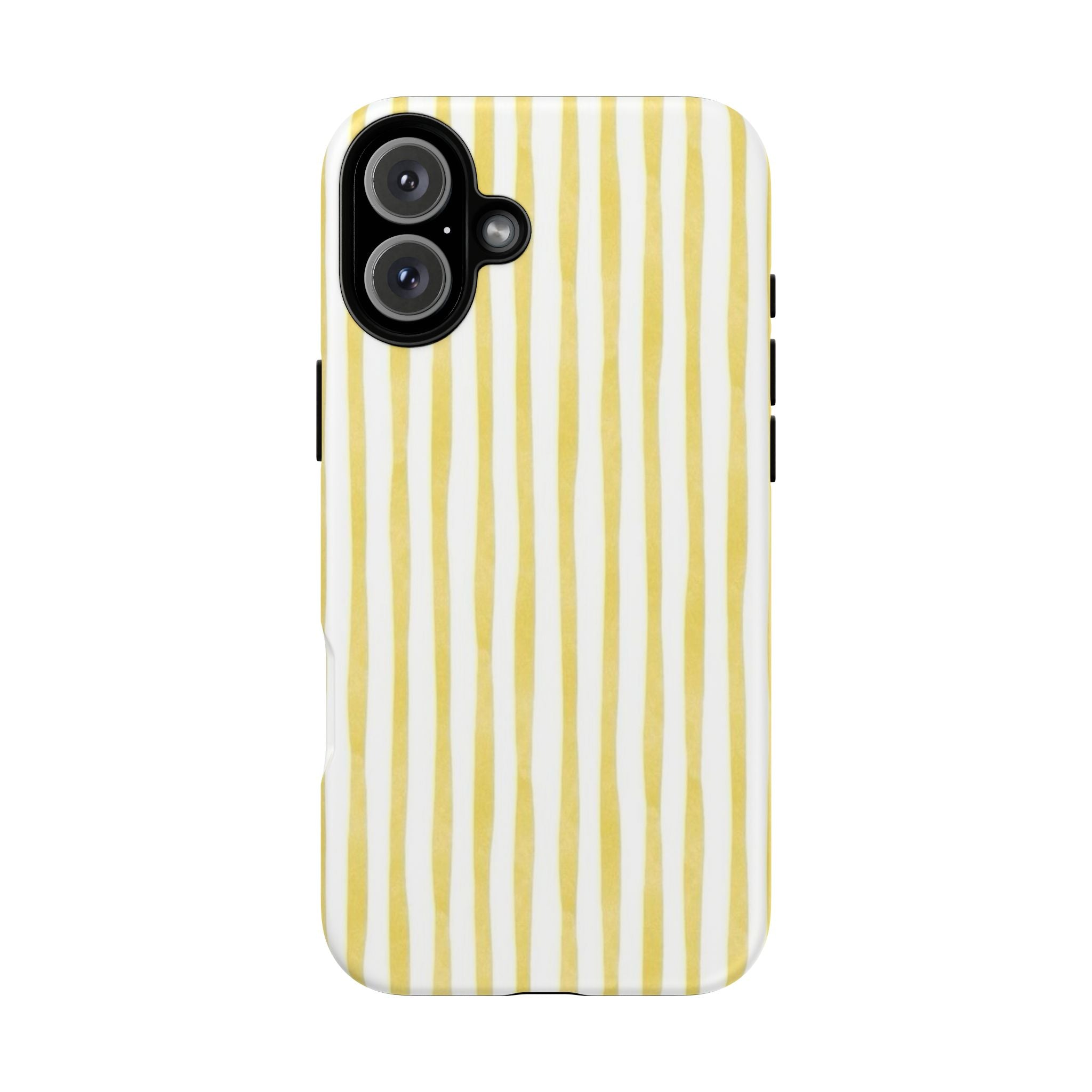 Yellow Stripes Tough Phone Case