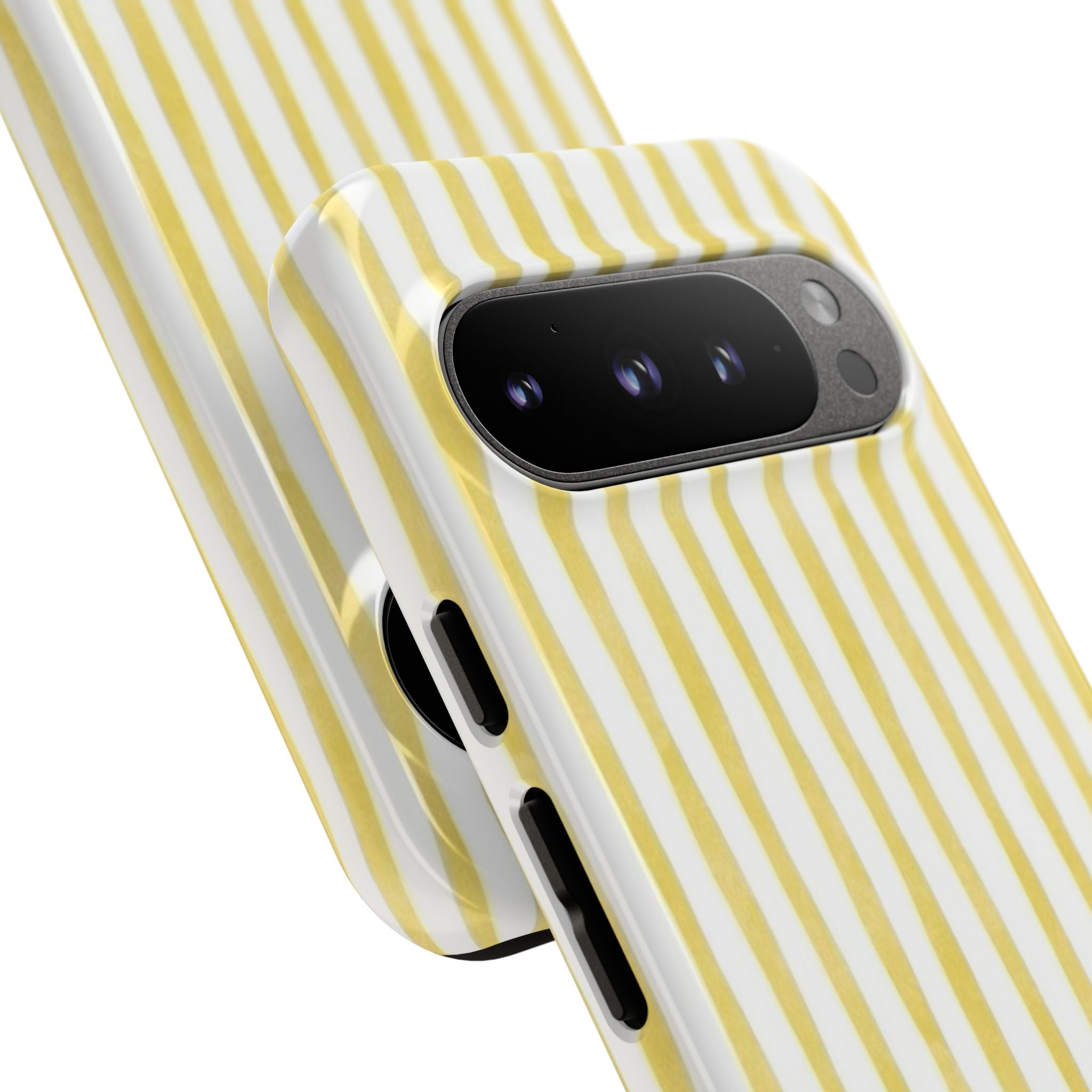 Yellow Stripes Tough Phone Case