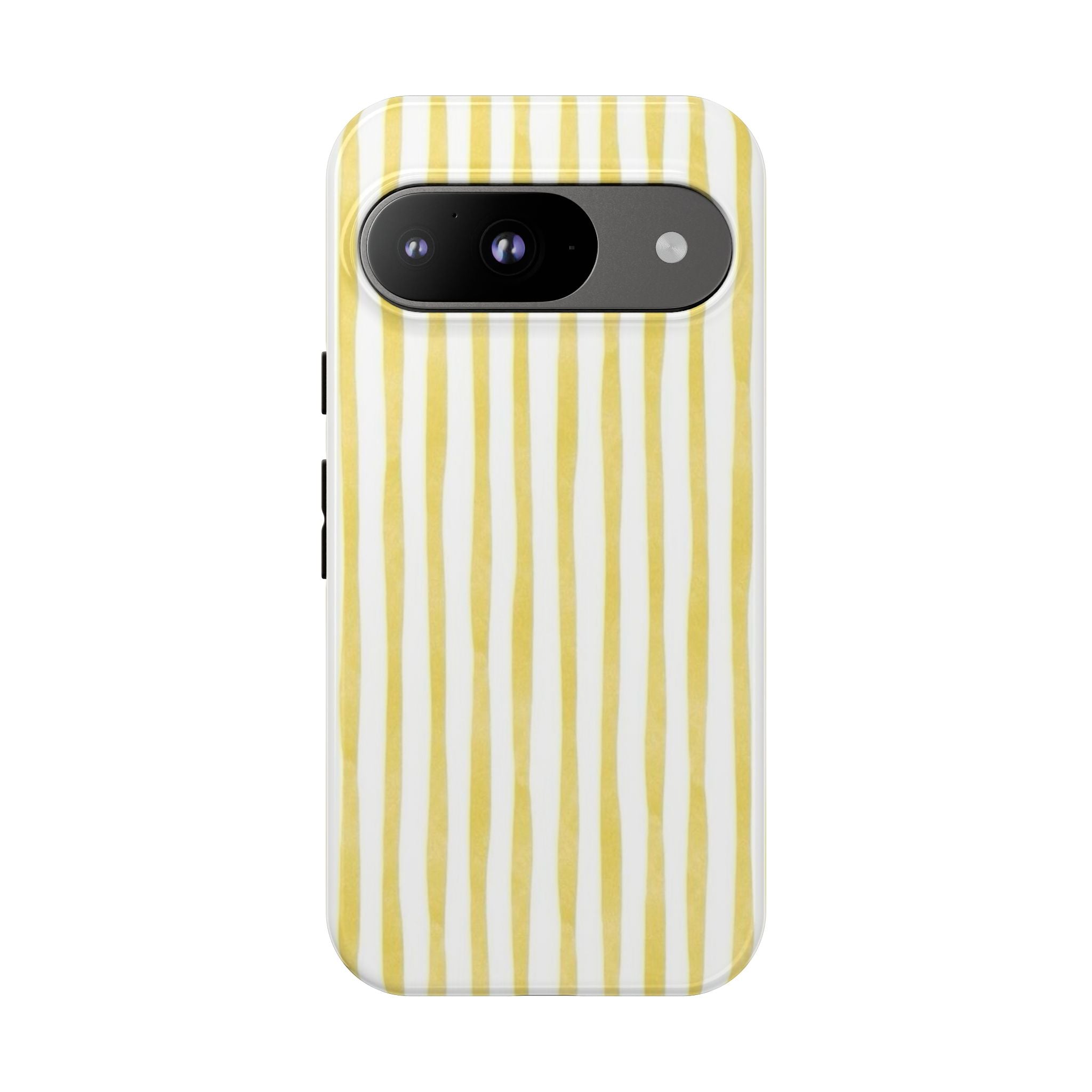 Yellow Stripes Tough Phone Case