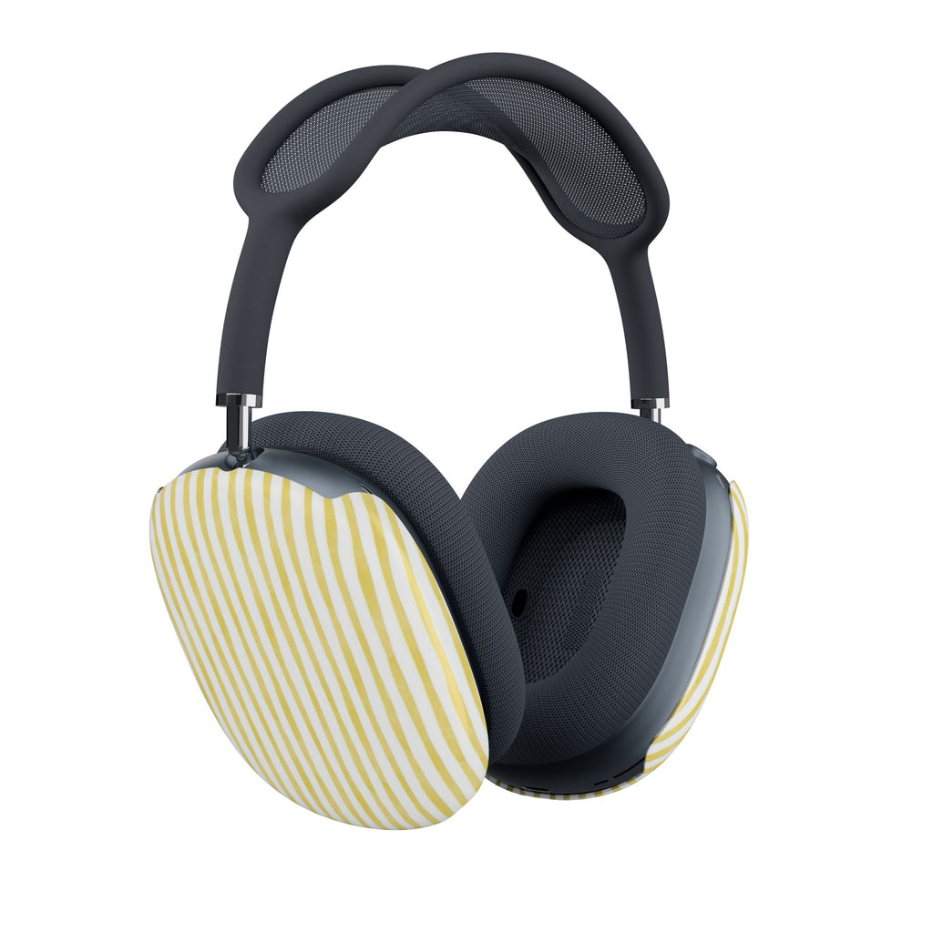 Yellow Stripes AirPods Max Covers