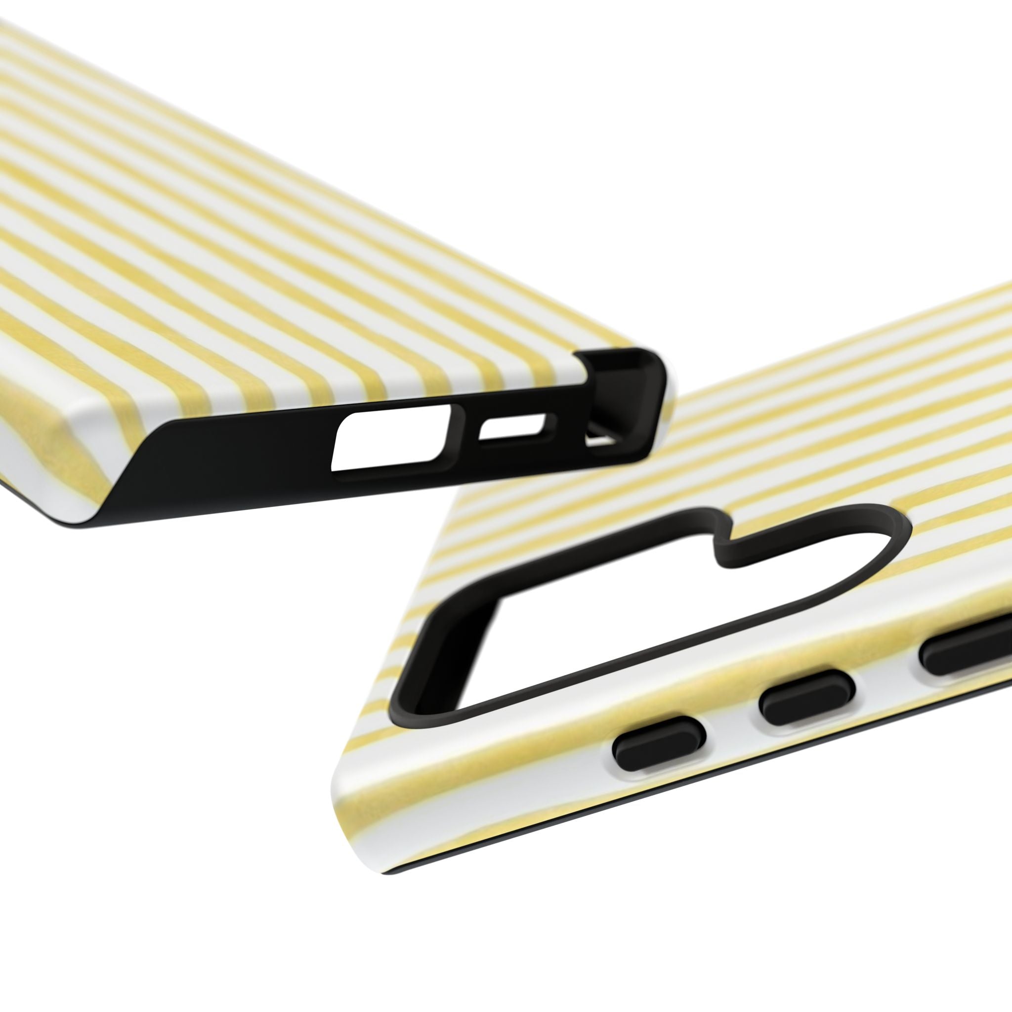 Yellow Stripes Tough Phone Case