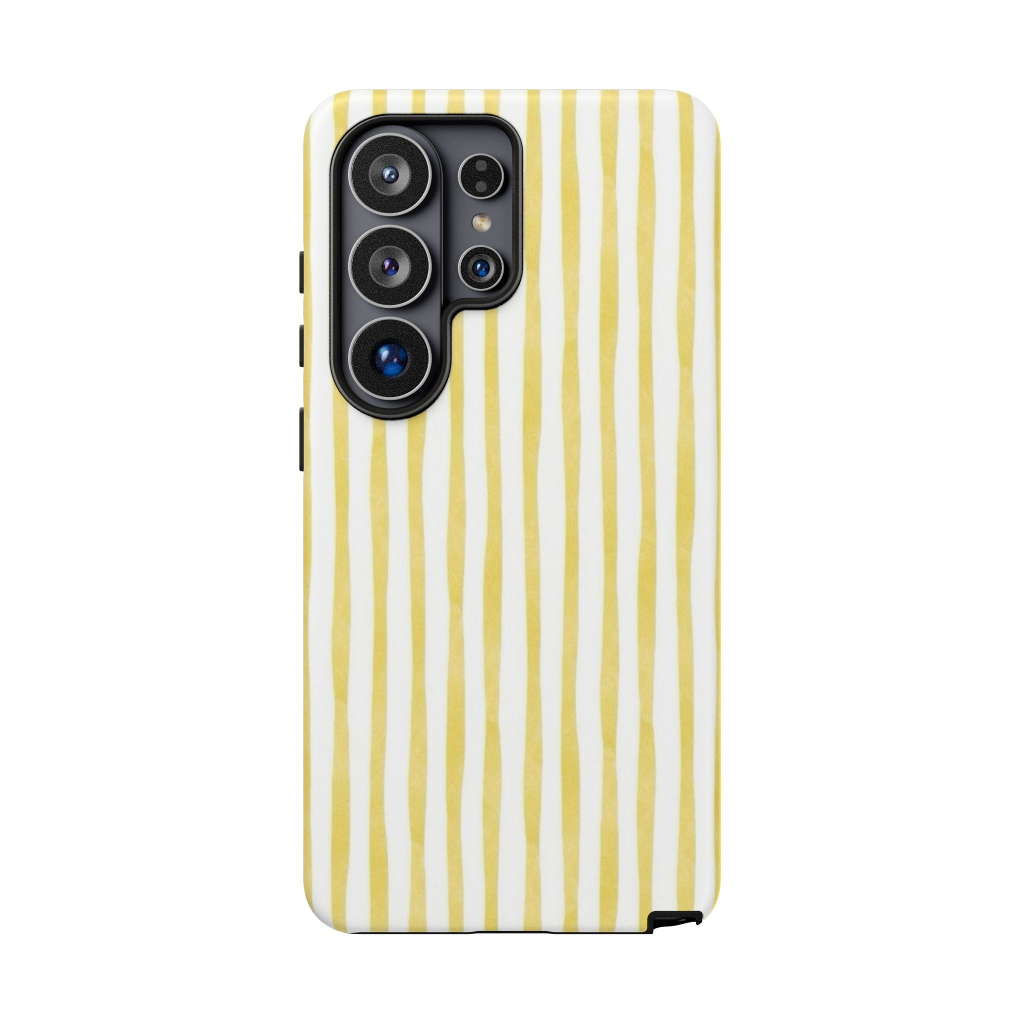 Yellow Stripes Tough Phone Case