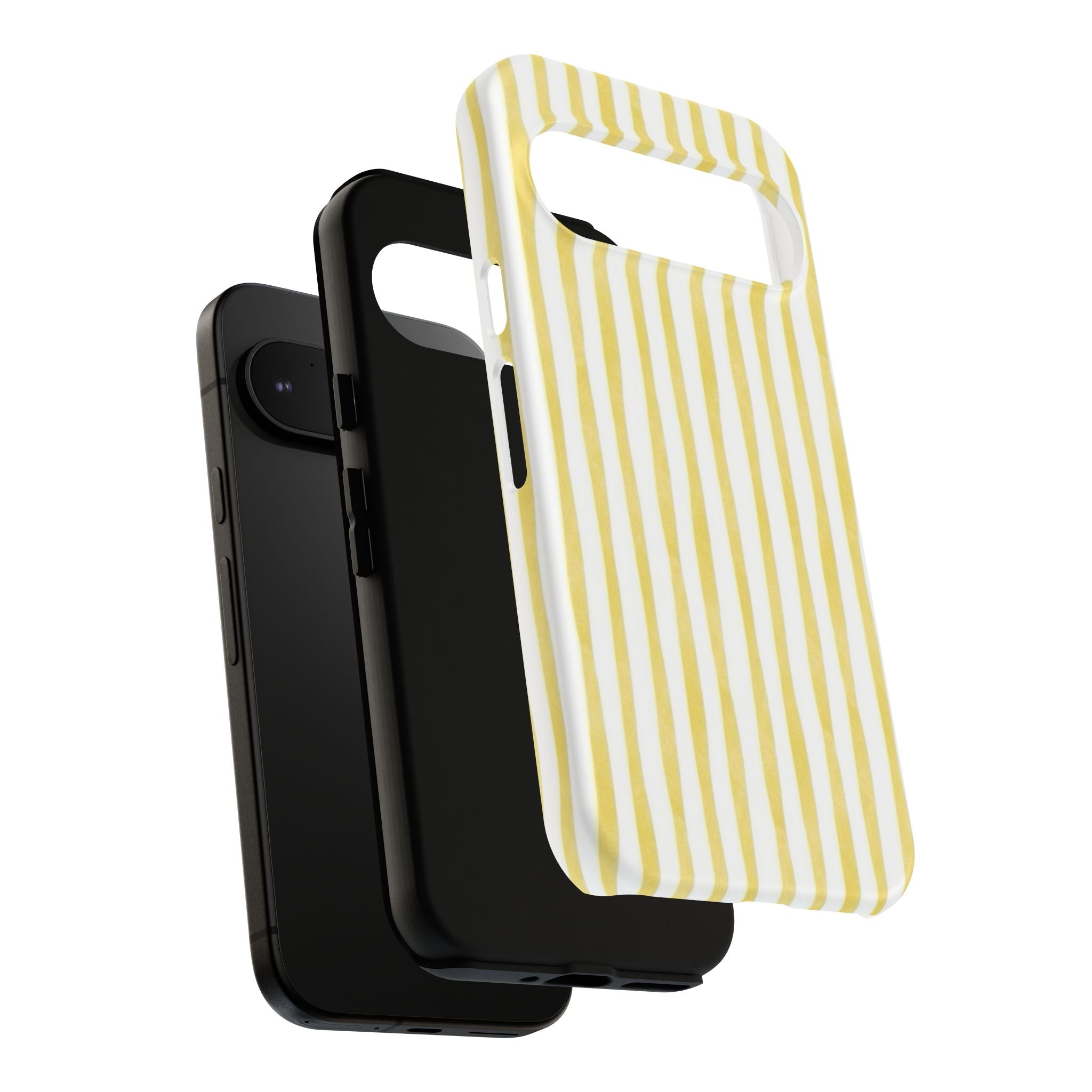 Yellow Stripes Tough Phone Case