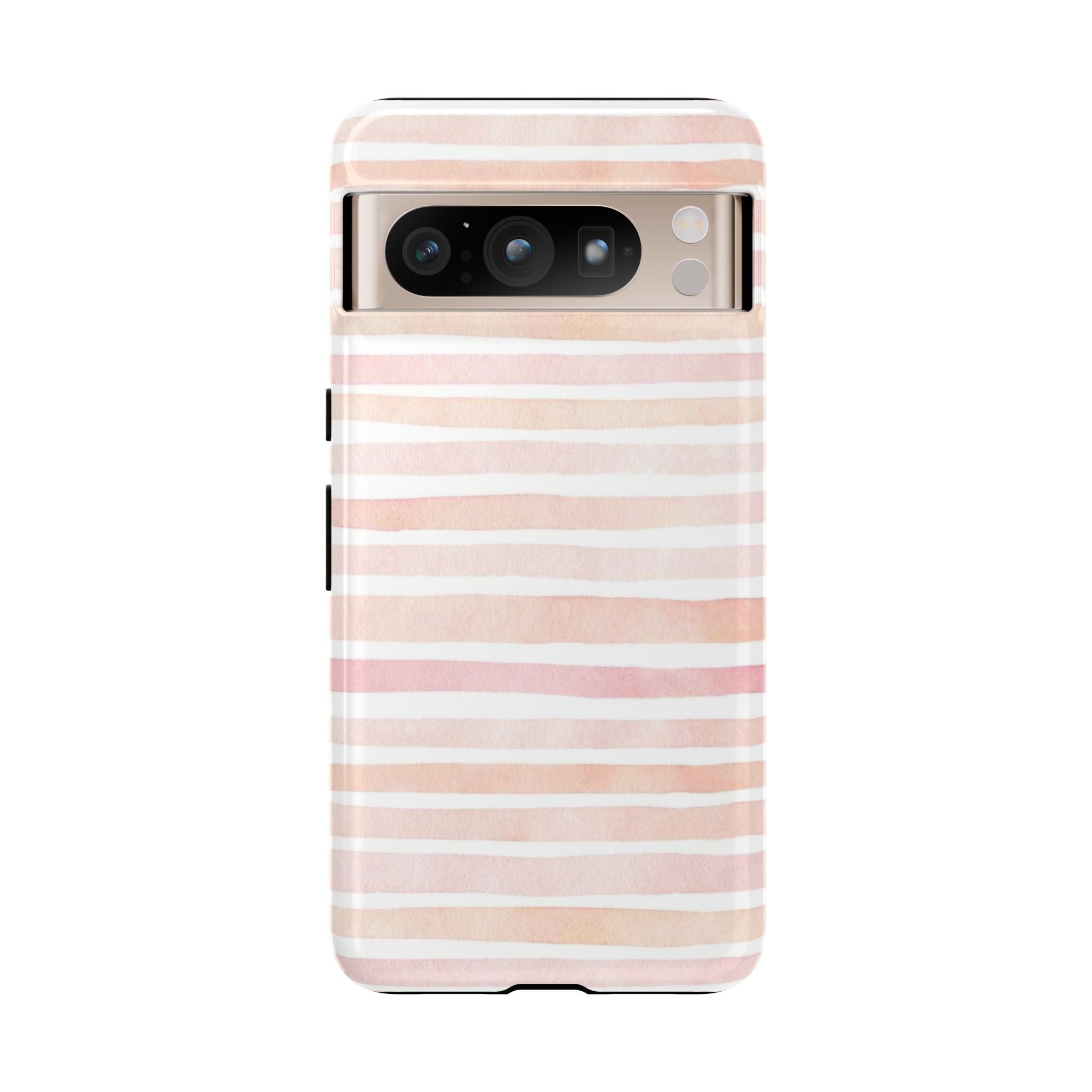 Pink Stripes Tough Phone Case