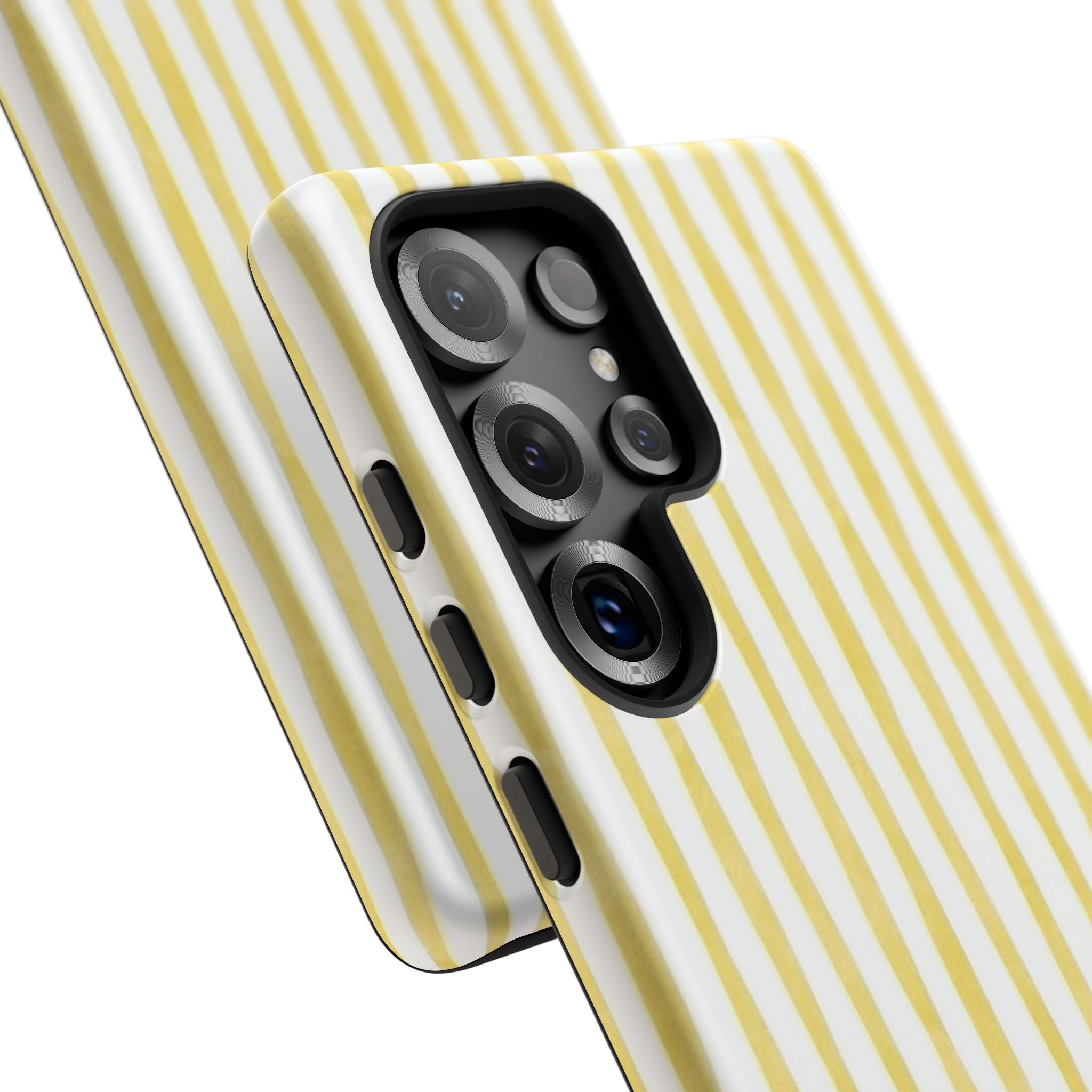 Yellow Stripes Tough Phone Case