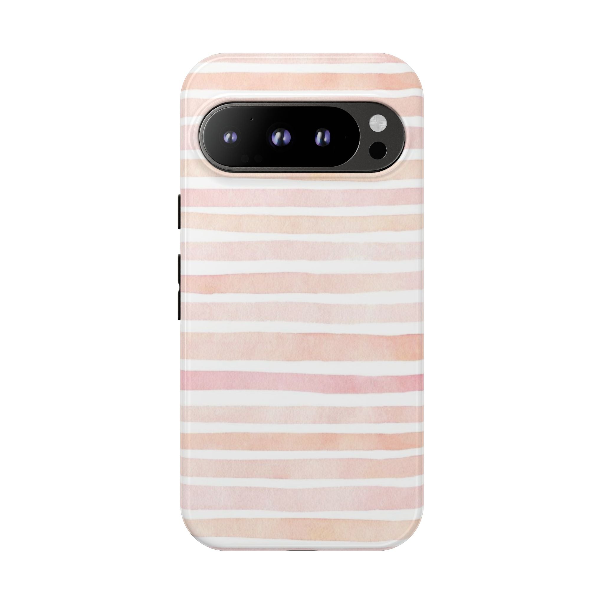 Pink Stripes Tough Phone Case
