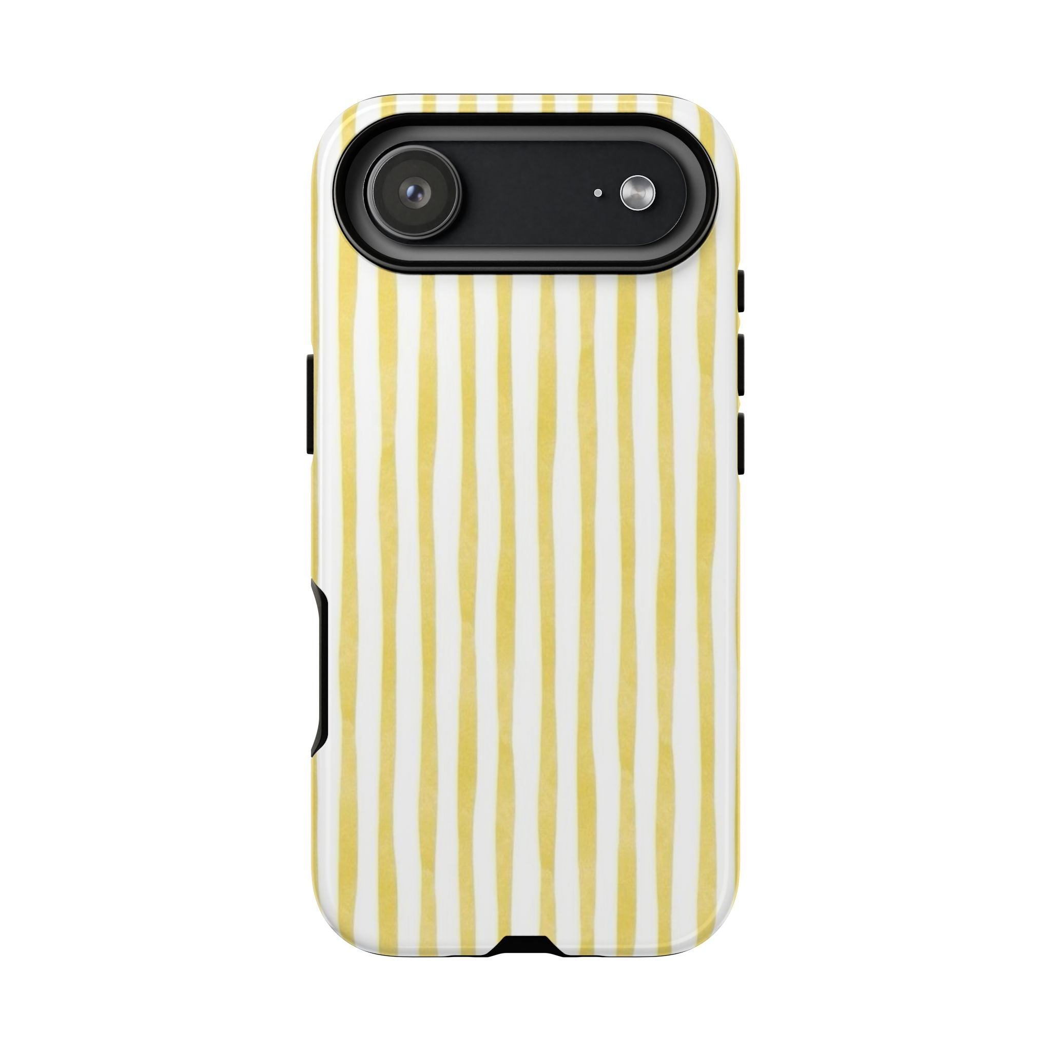 Yellow Stripes Tough Phone Case