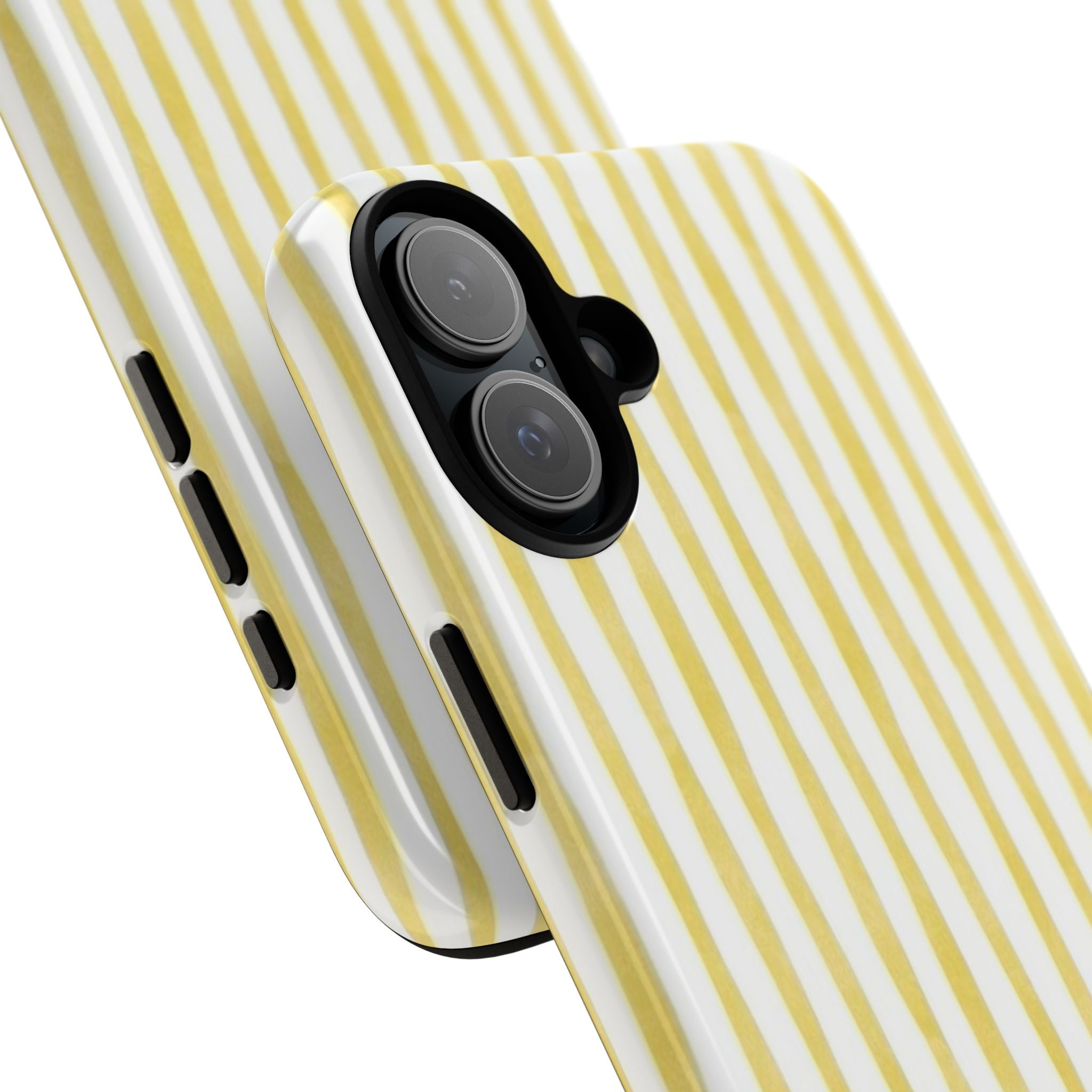 Yellow Stripes Tough Phone Case